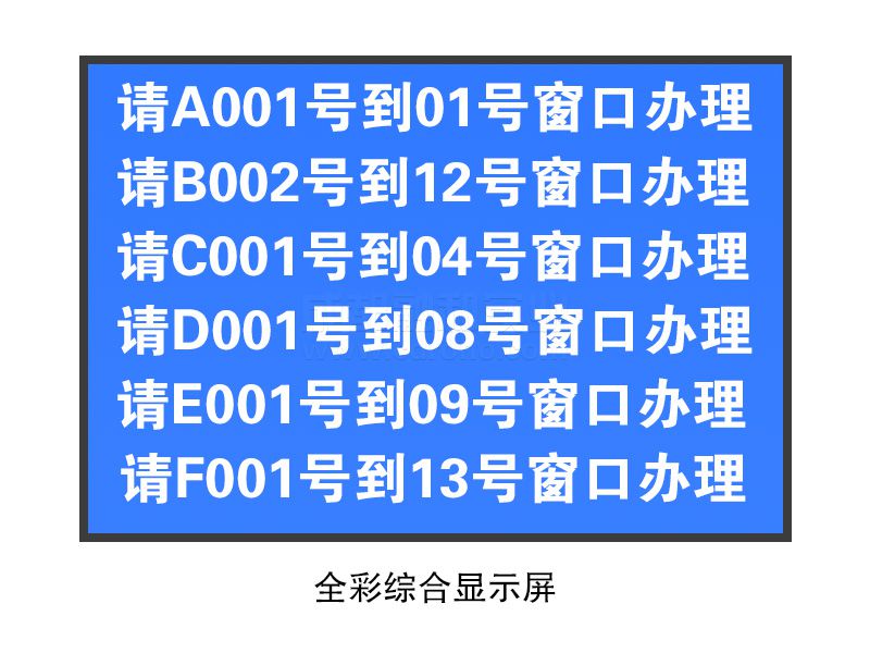 LED綜合顯示效果圖