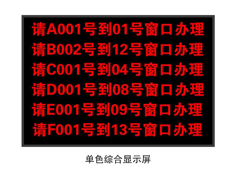 LED綜合顯示